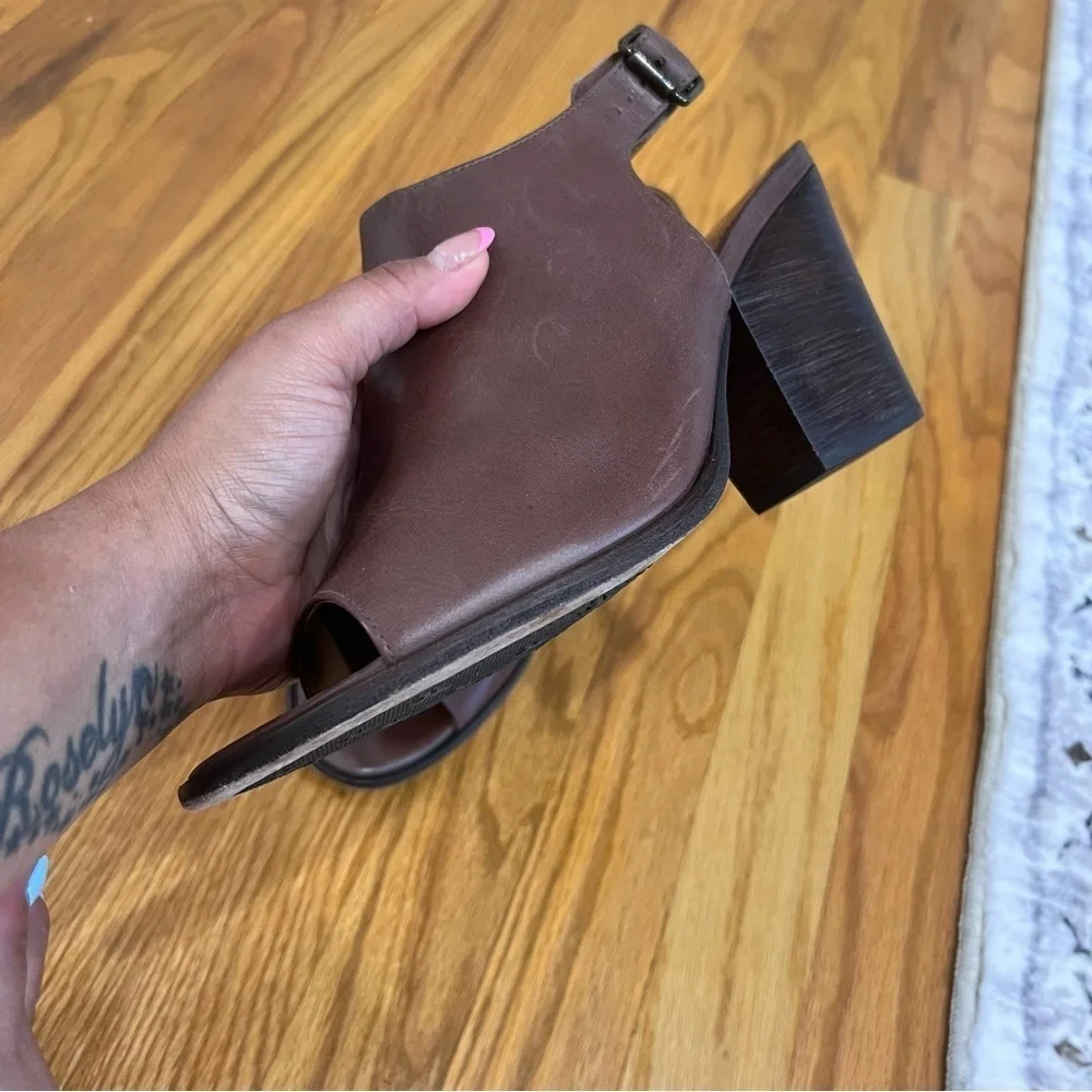 Trask Parker Peep Toe Bootie